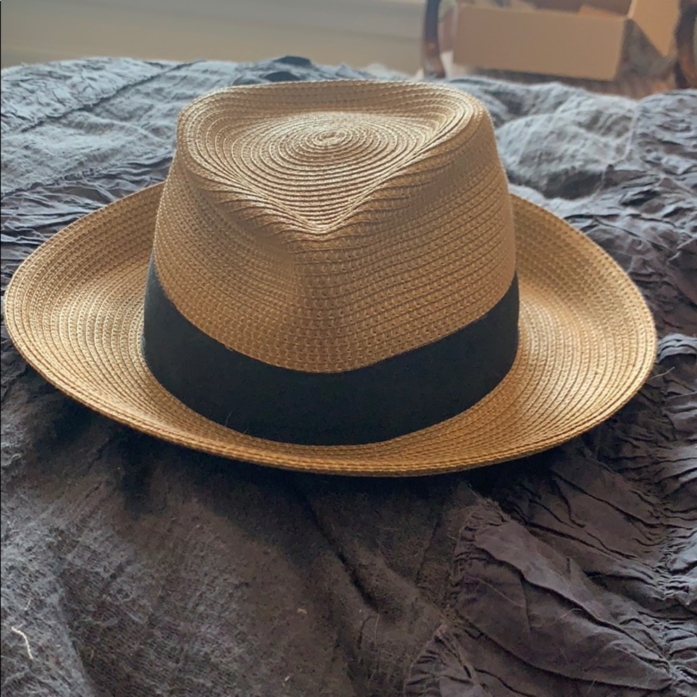 Erik Javits Squishee Straw Fedora